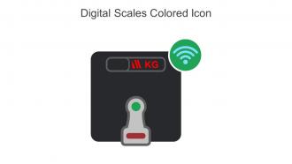 Digital Scales Colored Icon In Powerpoint Pptx Png And Editable Eps Format