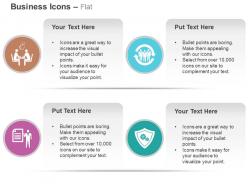Discussion team in process checklist safety measures ppt icons graphics