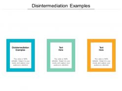 Disintermediation examples ppt powerpoint presentation inspiration icon cpb