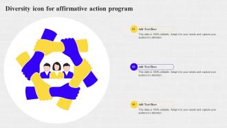 Diversity Icon For Affirmative Action Program