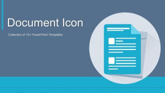 Document Icon Powerpoint Ppt Template Bundles