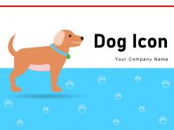 Dog icon snacks retriever position store prohibited