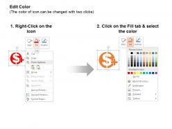 Dollar add mobile banking dollar tag currencies ppt icons graphics