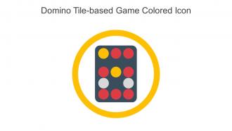 Domino Tile Based Game Colored Icon In Powerpoint Pptx Png And Editable Eps Format