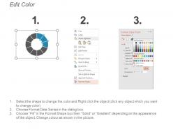 Donut pie chart ppt icon example