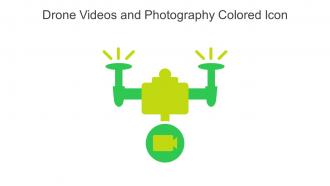Drone Videos And Photography Colored Icon In Powerpoint Pptx Png And Editable Eps Format