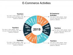 E commerce activities ppt powerpoint presentation icon graphics cpb
