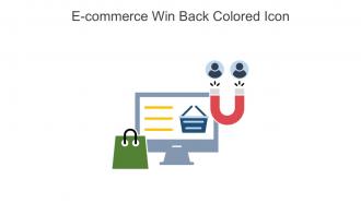 E Commerce Win Back Colored Icon In Powerpoint Pptx Png And Editable Eps Format