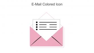 E Mail Colored Icon In Powerpoint Pptx Png And Editable Eps Format