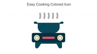 Easy Cooking Colored Icon In Powerpoint Pptx Png And Editable Eps Format