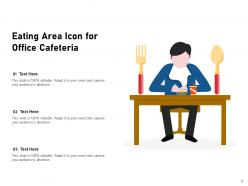 Eating Icon Restaurant Representing Schedule Individual