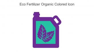 Eco Fertilizer Organic Colored Icon In Powerpoint Pptx Png And Editable Eps Format