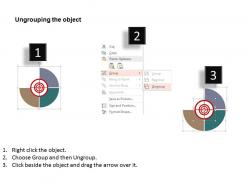 Ee circle chart with travel icons flat powerpoint design