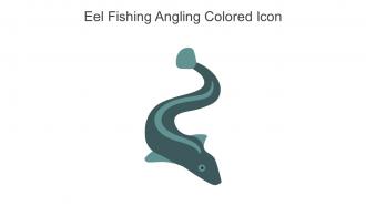 Eel Fishing Angling Colored Icon In Powerpoint Pptx Png And Editable Eps Format