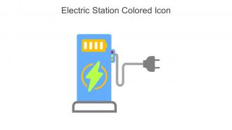 Electric Station Colored Icon In Powerpoint Pptx Png And Editable Eps Format