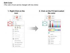 Email open time sand suitcase scales ppt icons graphics