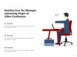Emotion Icon Candidate Expressing Conference Reflecting Indicating