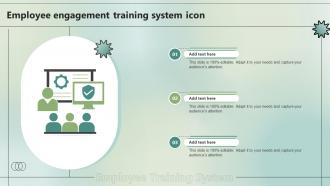 Employee Engagement Training System Icon