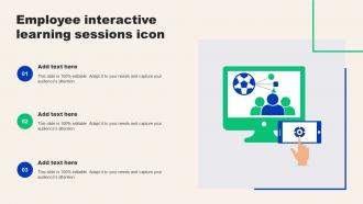 Employee Interactive Learning Sessions Icon