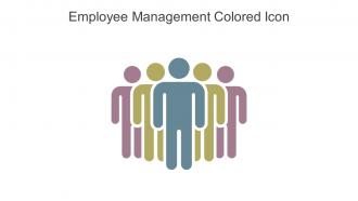 Employee Management Colored Icon In Powerpoint Pptx Png And Editable Eps Format