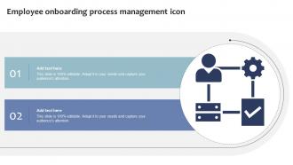 Employee Onboarding Process Management Icon