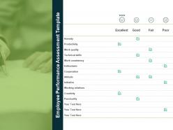 Employee performance assessment initiative ppt powerpoint presentation icon
