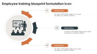 Employee Training Blueprint Formulation Icon