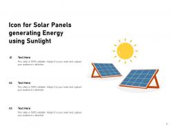 Energy Icon Absorbing Indicating Generating Transmission Sunlight