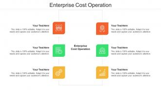Enterprise cost operation ppt powerpoint presentation icon background images cpb
