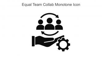 Equal Team Collab Monotone Icon In Powerpoint Pptx Png And Editable Eps Format