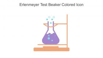 Erlenmeyer Test Beaker Colored Icon In Powerpoint Pptx Png And Editable Eps Format