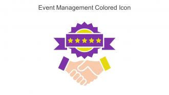 Event Management Colored Icon In Powerpoint Pptx Png And Editable Eps Format