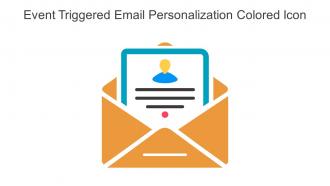 Event Triggered Email Personalization Colored Icon In Powerpoint Pptx Png And Editable Eps Format
