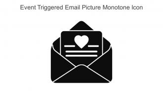 Event Triggered Email Picture Monotone Icon In Powerpoint Pptx Png And Editable Eps Format