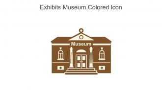 Exhibits Museum Colored Icon In Powerpoint Pptx Png And Editable Eps Format