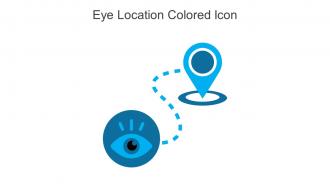 Eye Location Colored Icon In Powerpoint Pptx Png And Editable Eps Format