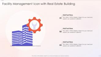 Facility Management Icon Powerpoint Ppt Template Bundles