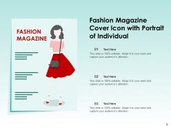Fashion Icon Measuring Magazine Ecommerce Individual Material Designer