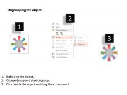 Fb eight staged octagon process diagram with icons flat powerpoint design