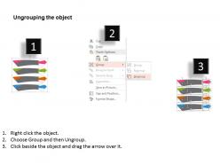 Fg four staged layout diagram with icons flat powerpoint design