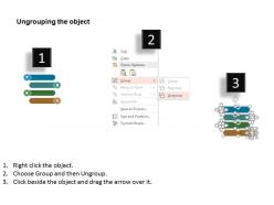 Fg four tags technology icons process flow flat powerpoint design