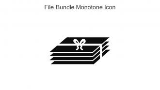 File Bundle Monotone Icon In Powerpoint Pptx Png And Editable Eps Format