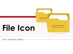 File Icon Security Password Protection Storage Penetration Magnifying Glass