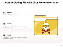 File Icon Security Password Protection Storage Penetration Magnifying Glass