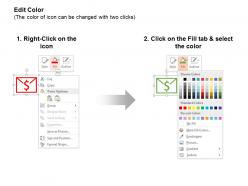 Financial communication bulb money calculation target ppt icons graphics