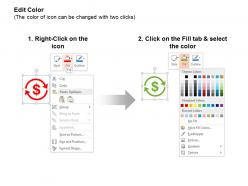 Financial cycle money growth crisis analysis ppt icons graphics