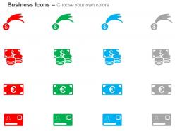 Financial data update process improvement growth indication ppt icons graphics