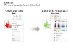 Financial investment data notification growth chart financial growth ppt icons graphics