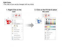 Financial network social networking solutions ppt icons graphics