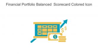 Financial Portfolio Balanced Scorecard Colored Icon In Powerpoint Pptx Png And Editable Eps Format